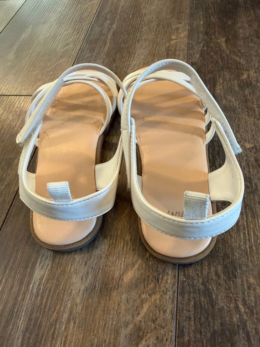 H&M White Girls Strappy Sandals - Picture 3 of 7